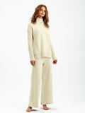 Sera Knit Wide-Leg Two-Piece Set