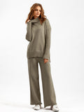 Sera Knit Wide-Leg Two-Piece Set