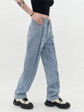 Indigo Elan Straight Jeans