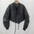 Halo Leather Quilted Biker Jacket