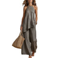 Sera Crew-Neck Two-Piece Set