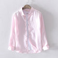 Metro Arden Men's Linen Long-Sleeve Shirt