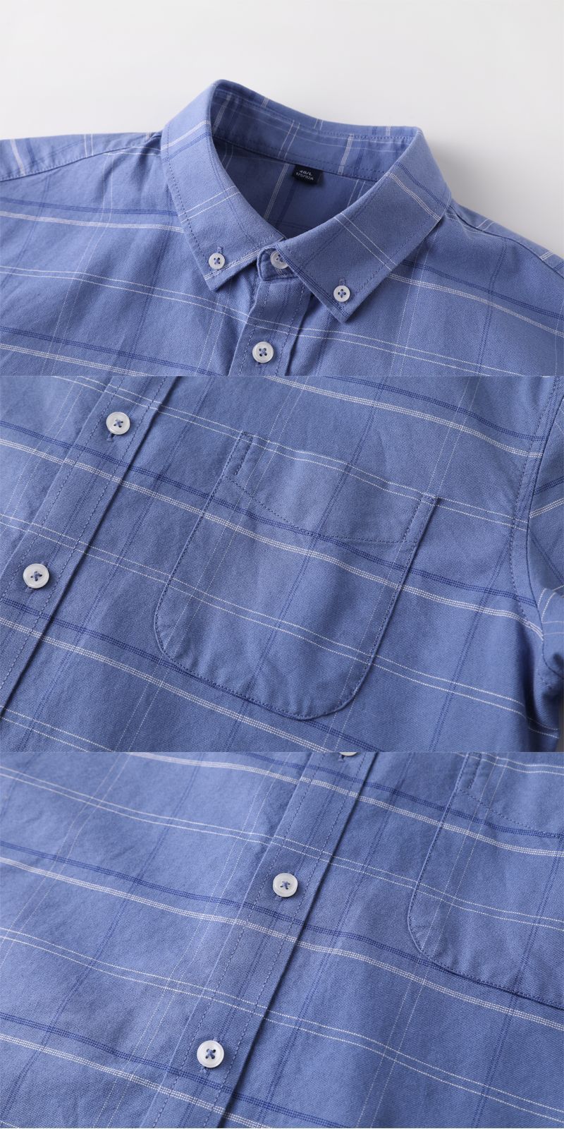 Metro Men's Plaid Shirt