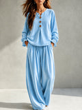 Sera Velvet Two-Piece Set