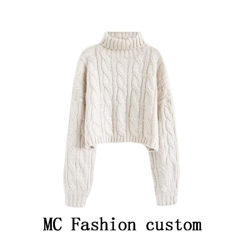 Hearth Cable-Knit Knit Turtleneck Pullover