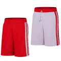 Velocity Men's Quick-Dry Relaxed Letter-Print Gym Shorts