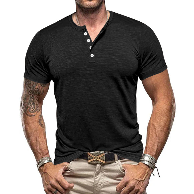 Metro Elan Men's Henley Shirt