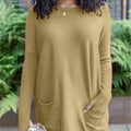 Aurelia Long-Sleeve Pocket Top