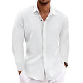 Archive Men's Linen Cotton Long-Sleeve T-Shirt