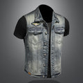 District Men's Denim Vest