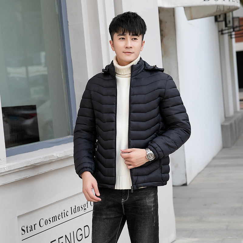 District Men's Short Lightweight Down Jacket