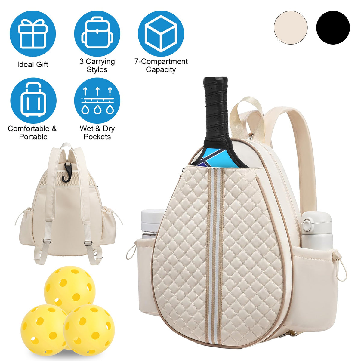 Carry Pocket Water-Resistant Sling Bag