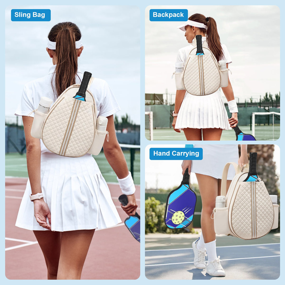 Carry Pocket Water-Resistant Sling Bag