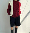 Hearth Retro Solid Sweater