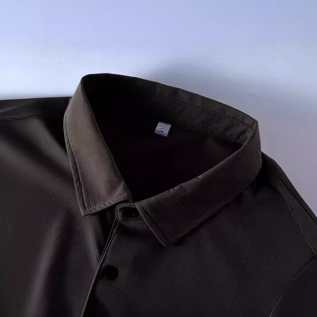 Metro Men's Silky Seamless Polo Shirt