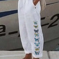 Flow Linen Cotton Relaxed Track Pants