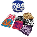 Ember Knit Letter-Print Jacquard Beanie