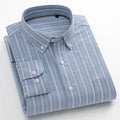 Metro Men's Cotton Striped Shirt