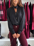 Aurelia Arden Long-Sleeve Button Shirt
