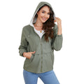 Lumen Hooded Solid Trench Coat