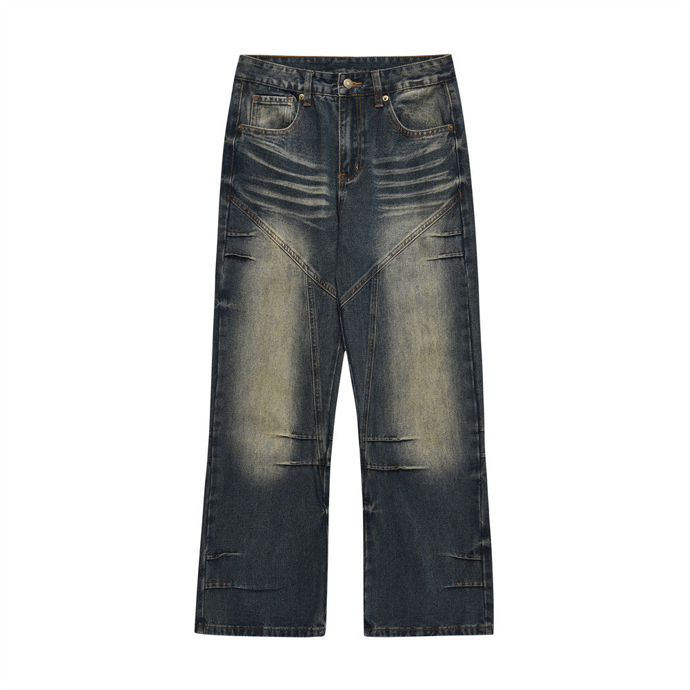 Indigo Bexley Men's Washed Straight Jeans