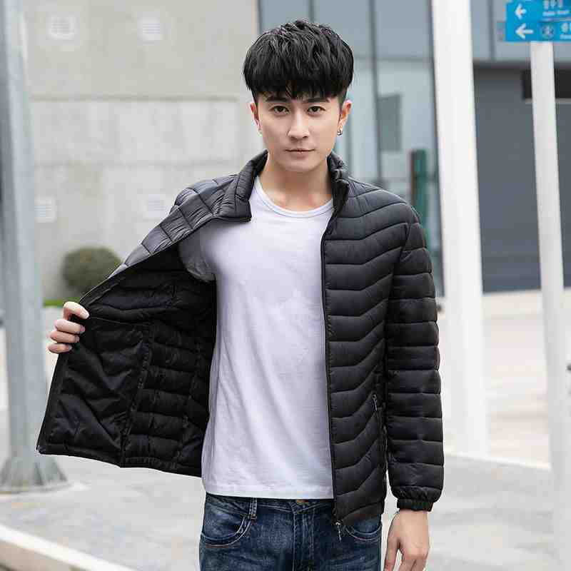 District Men's Short Lightweight Down Jacket