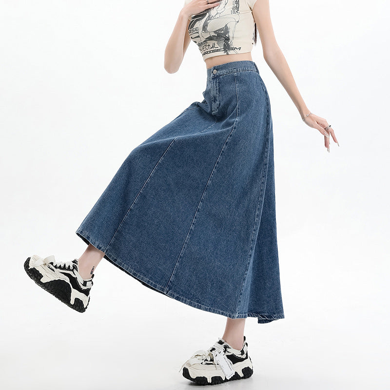 Sway Calder Retro Denim Skirt