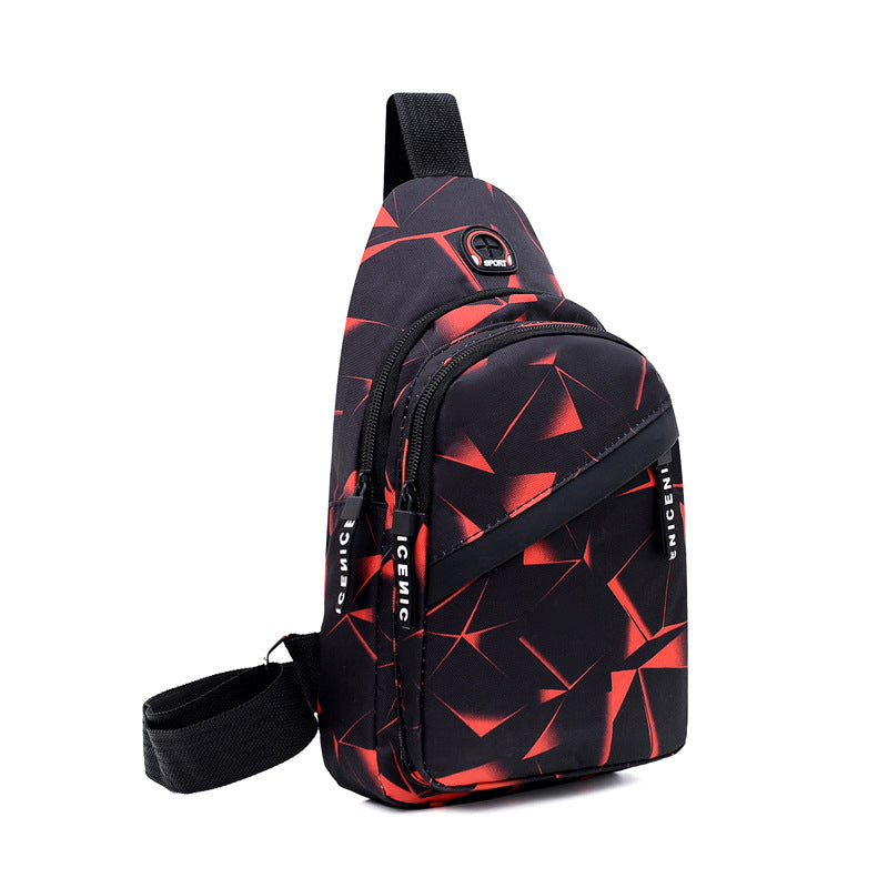 Carry Men's Printed Chest Bag
