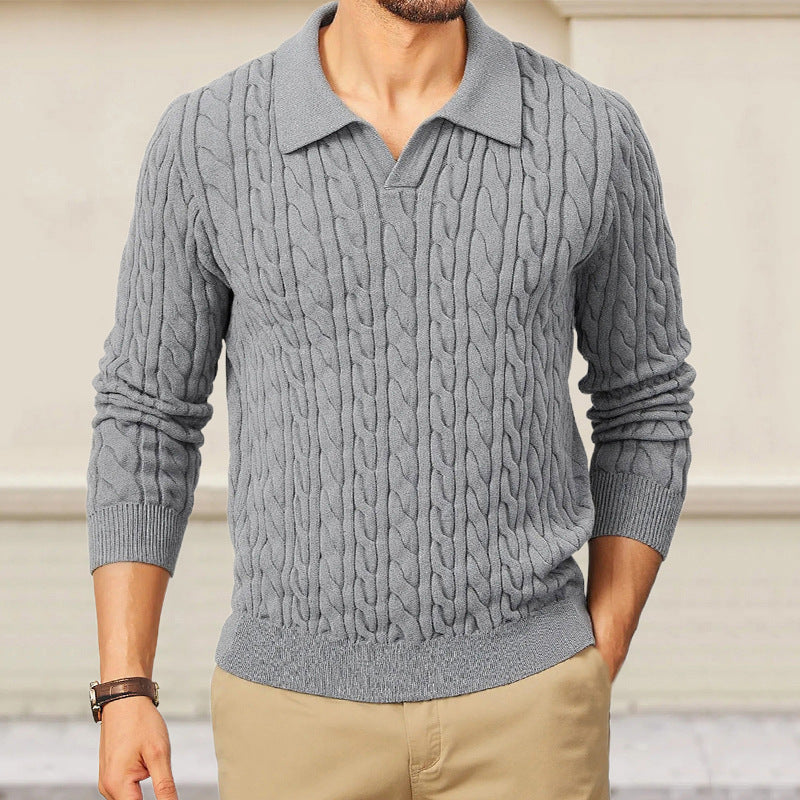 Atlas Men's Cable-Knit Sweater