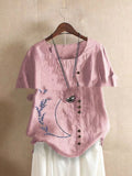 Aurelia Linen Cotton Button Shirt