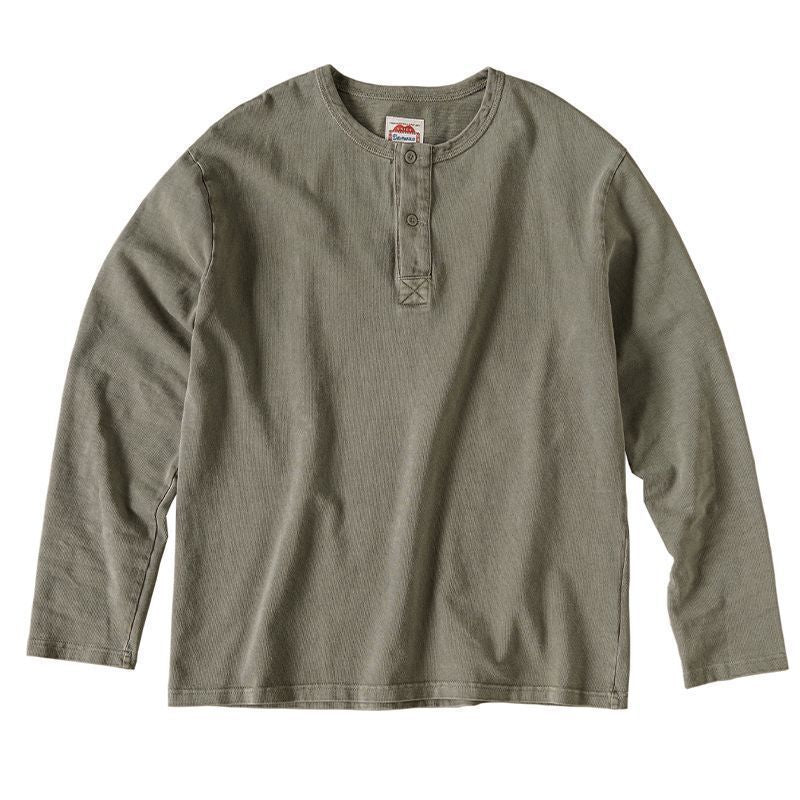 Metro Men's Vintage Henley Shirt