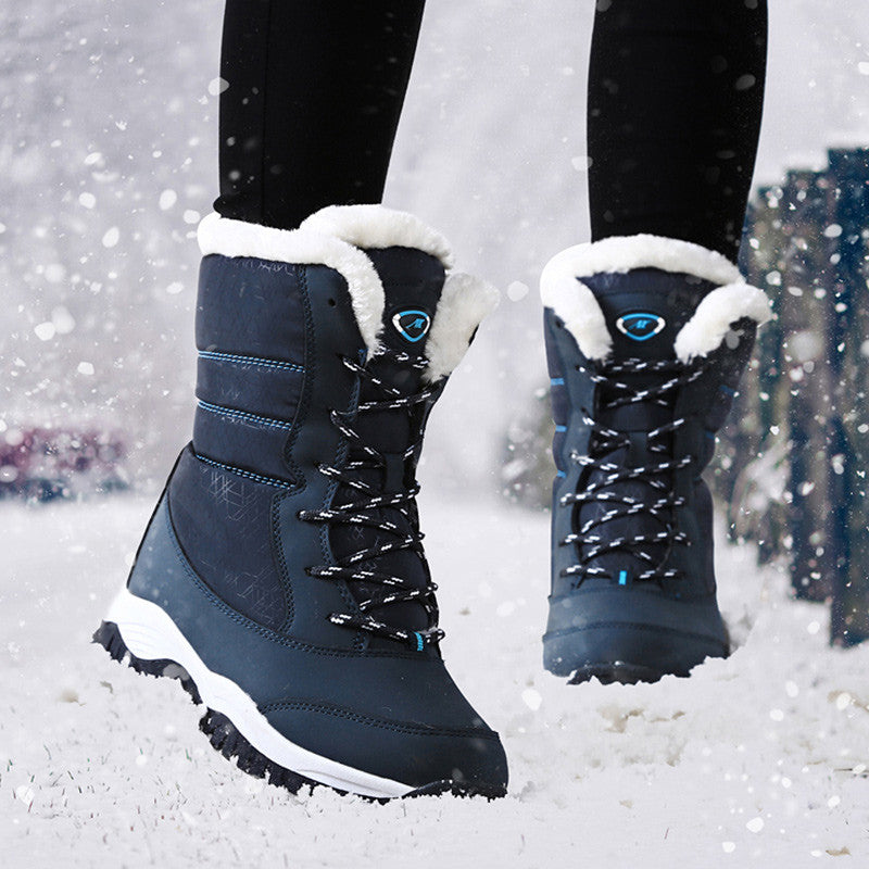 Stride Calder Plush Ankle Snow Boots