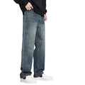 Indigo Men's Retro Straight Jeans