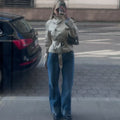 Lumen Cropped Trench Coat