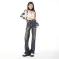 Indigo Tamsin Wide-Leg Jeans