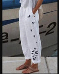 Flow Linen Cotton Relaxed Track Pants