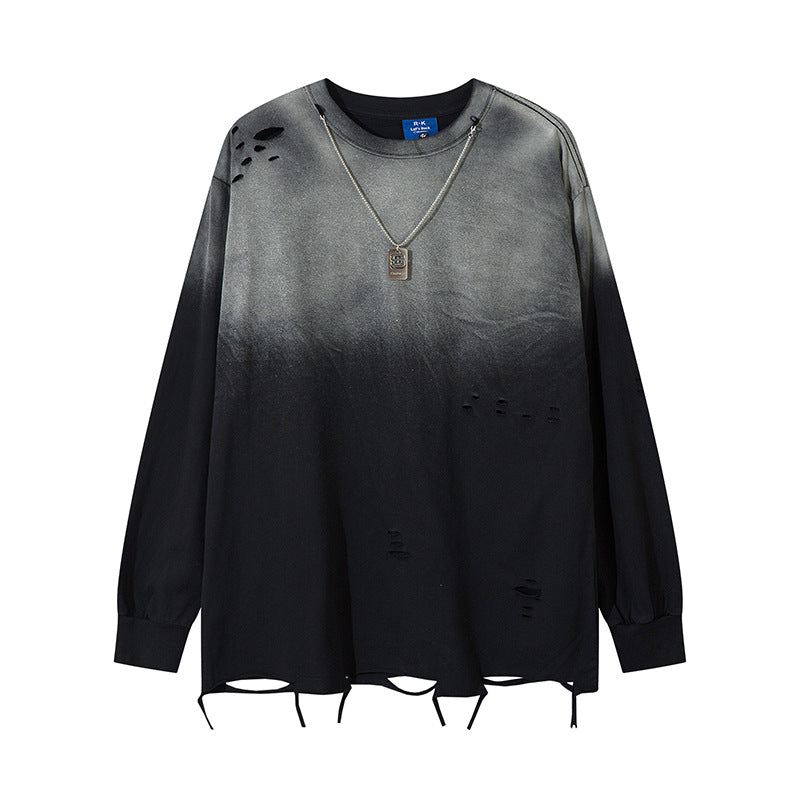 Archive Men's Long-Sleeve Tie-Dye Gradient T-Shirt