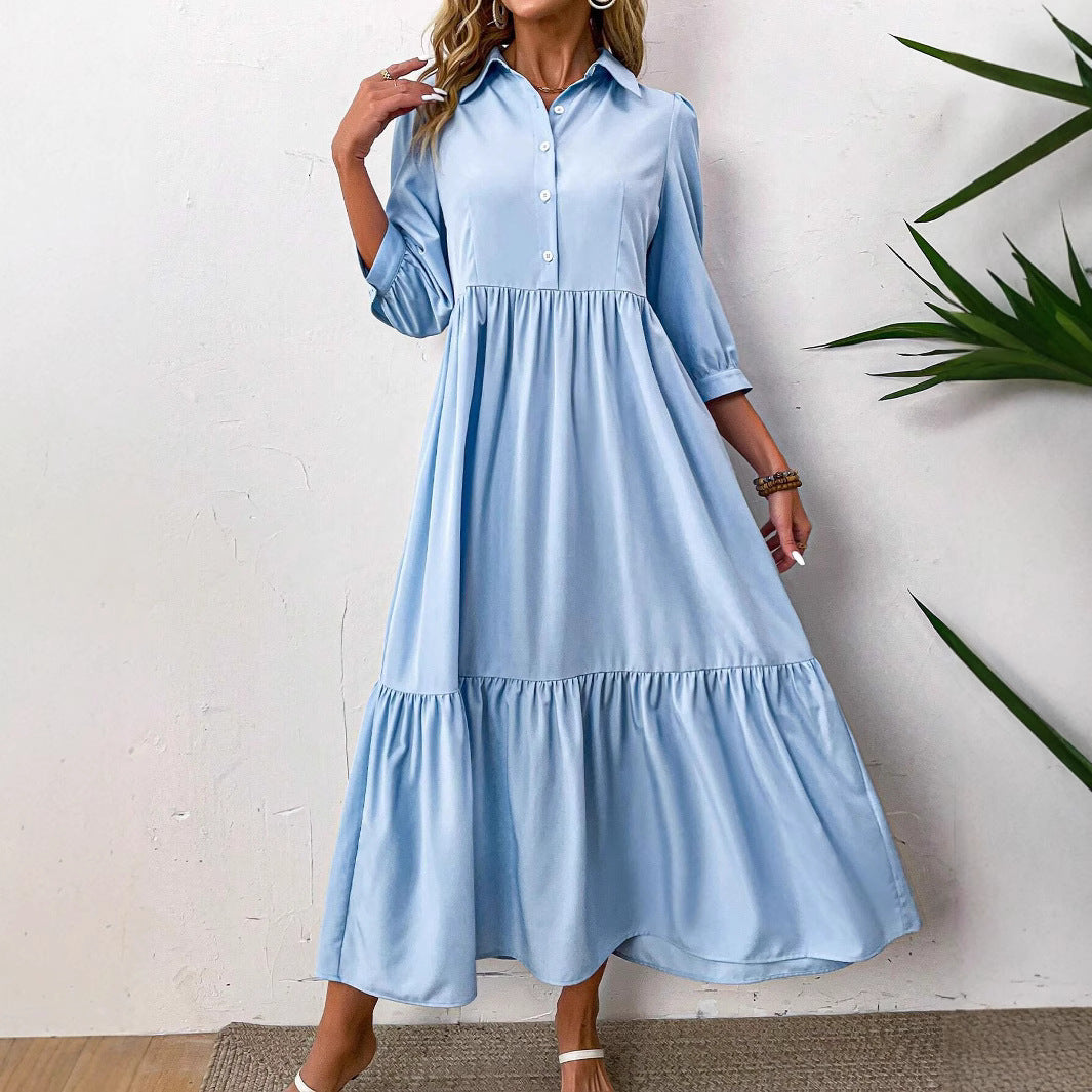 Nova Garnet Shirt Dress