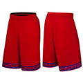 Velocity Men's Quick-Dry Relaxed Letter-Print Gym Shorts