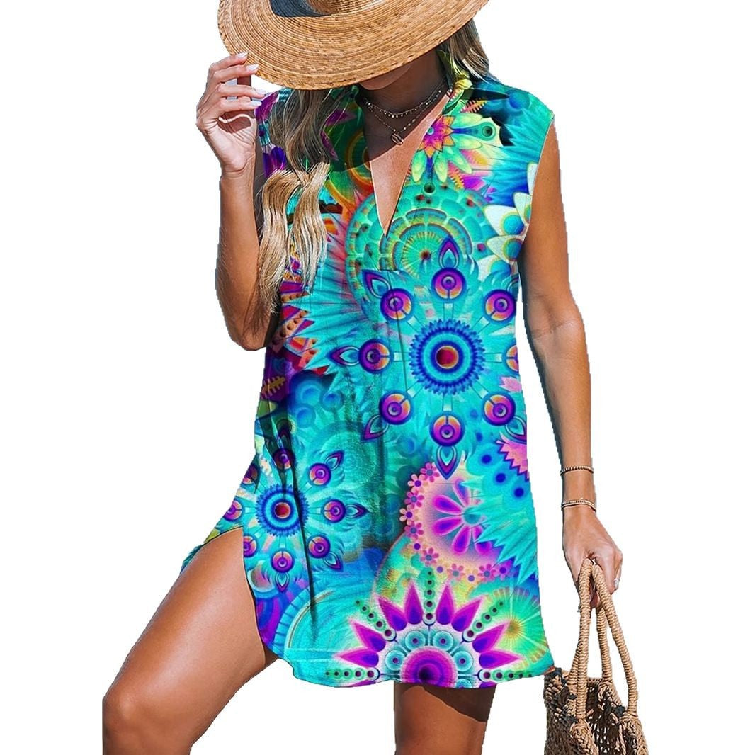 Nova Printed Midi Dress