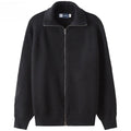 Atlas Men's Zip-Up Turtleneck Cardigan