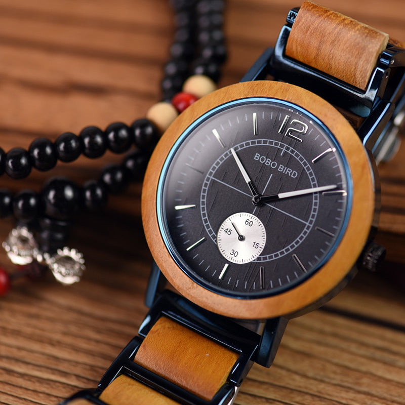 Tempo Arden Wooden Minimalist Watch