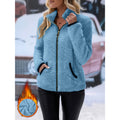 Cove Plush Fleece-Lined Hooded Cardigan