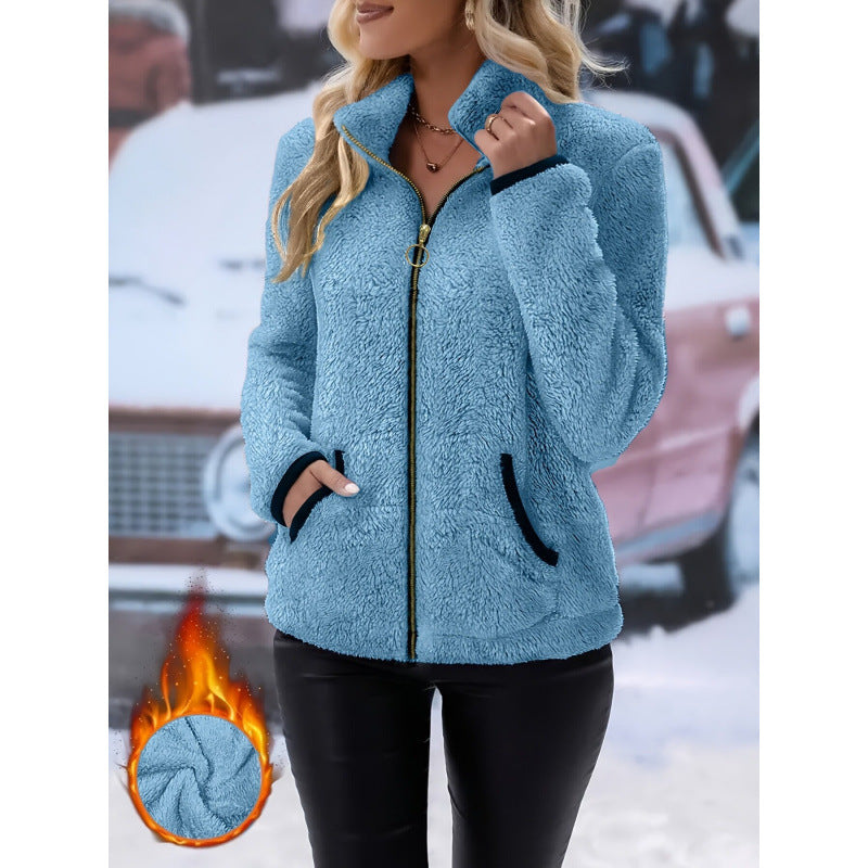Cove Plush Fleece-Lined Hooded Cardigan
