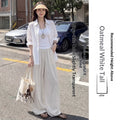 Flow Dorset Linen Cotton Wide-Leg Trousers