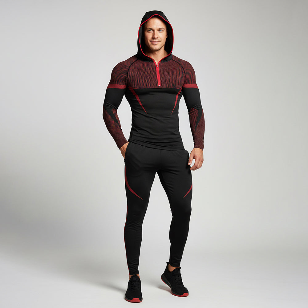 Velocity Men's Mesh Quick-Dry Long-Sleeve Shirt