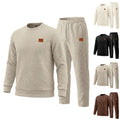 District Men's Crew-Neck Letter-Print Co-ord Set