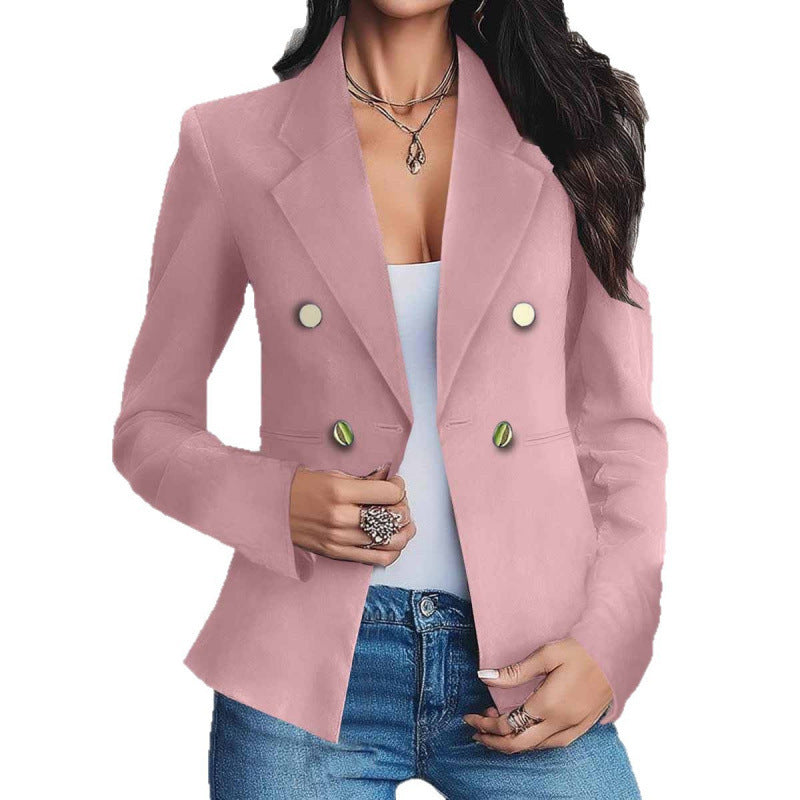 Aurelia Double-Breasted Blazer