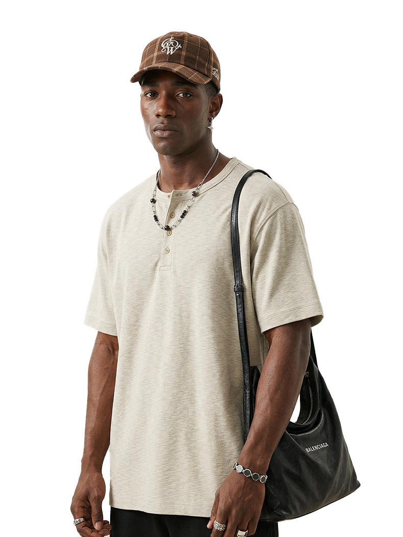 Metro Bexley Men's Short-Sleeve Henley Shirt