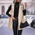 Hearth Faux-Leather Leather Cardigan